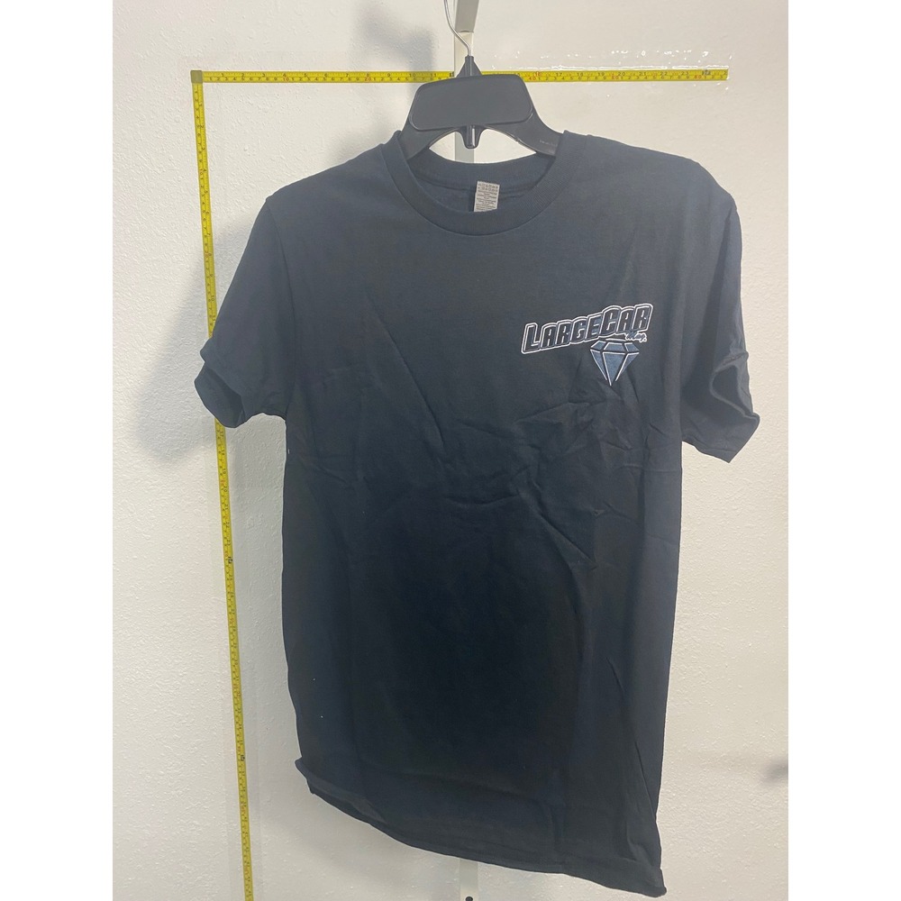 Gildan Largecar Mag Diamonds Are Forever Semi Truck Graphic T-Shirt Black Small